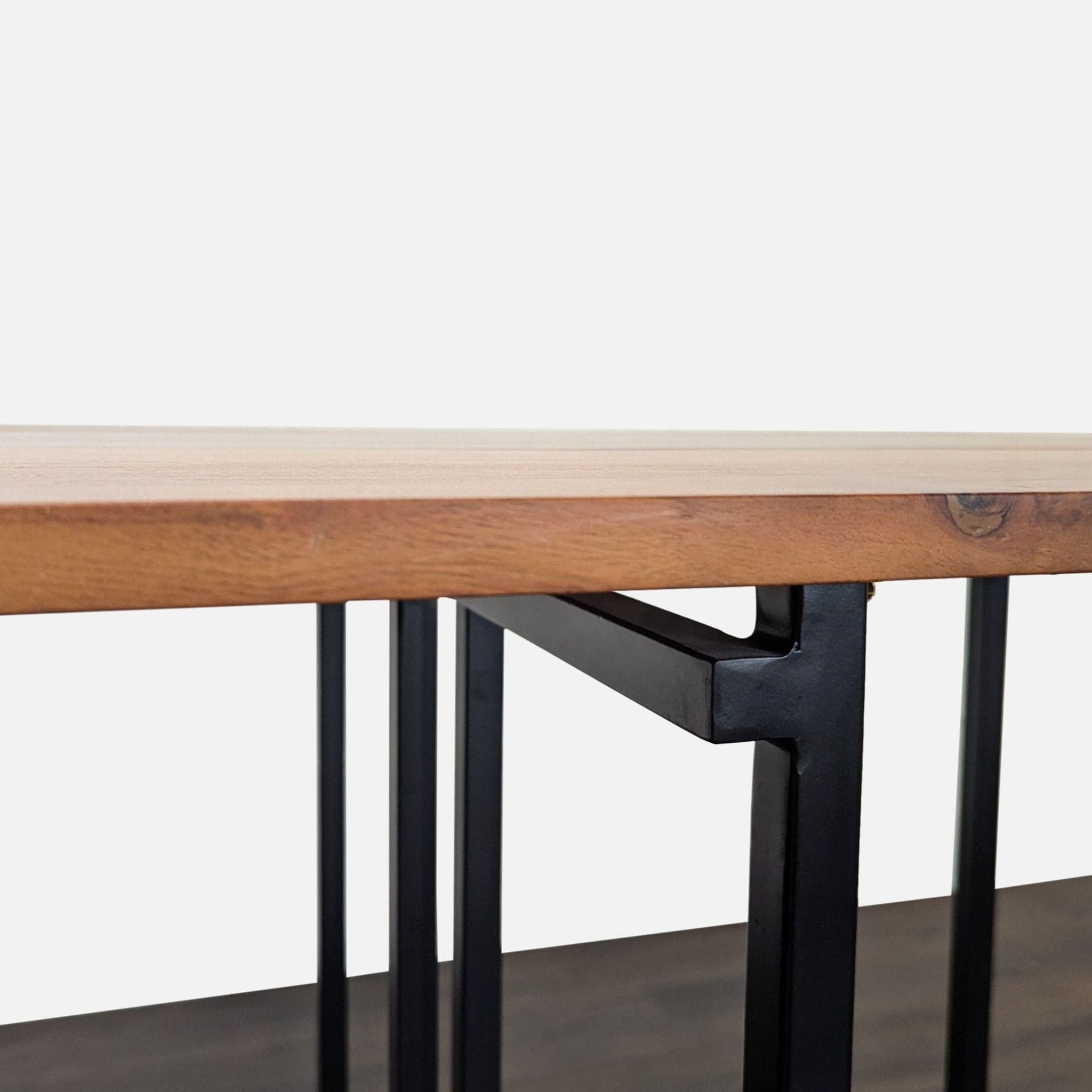 Crate & Barrel Origami Drop Leaf Dining Table - Thumbnail 4