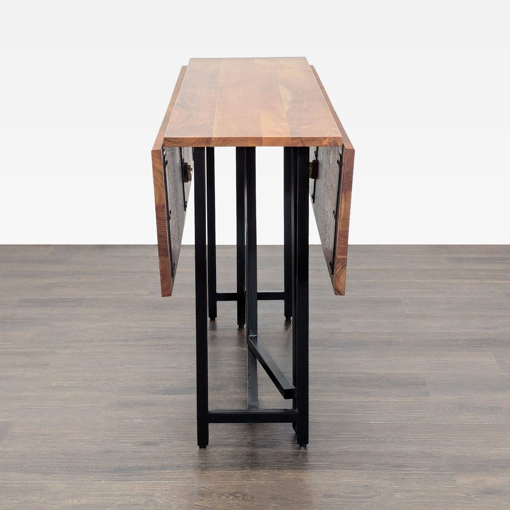 Crate & Barrel Origami Drop Leaf Dining Table - Thumbnail 3