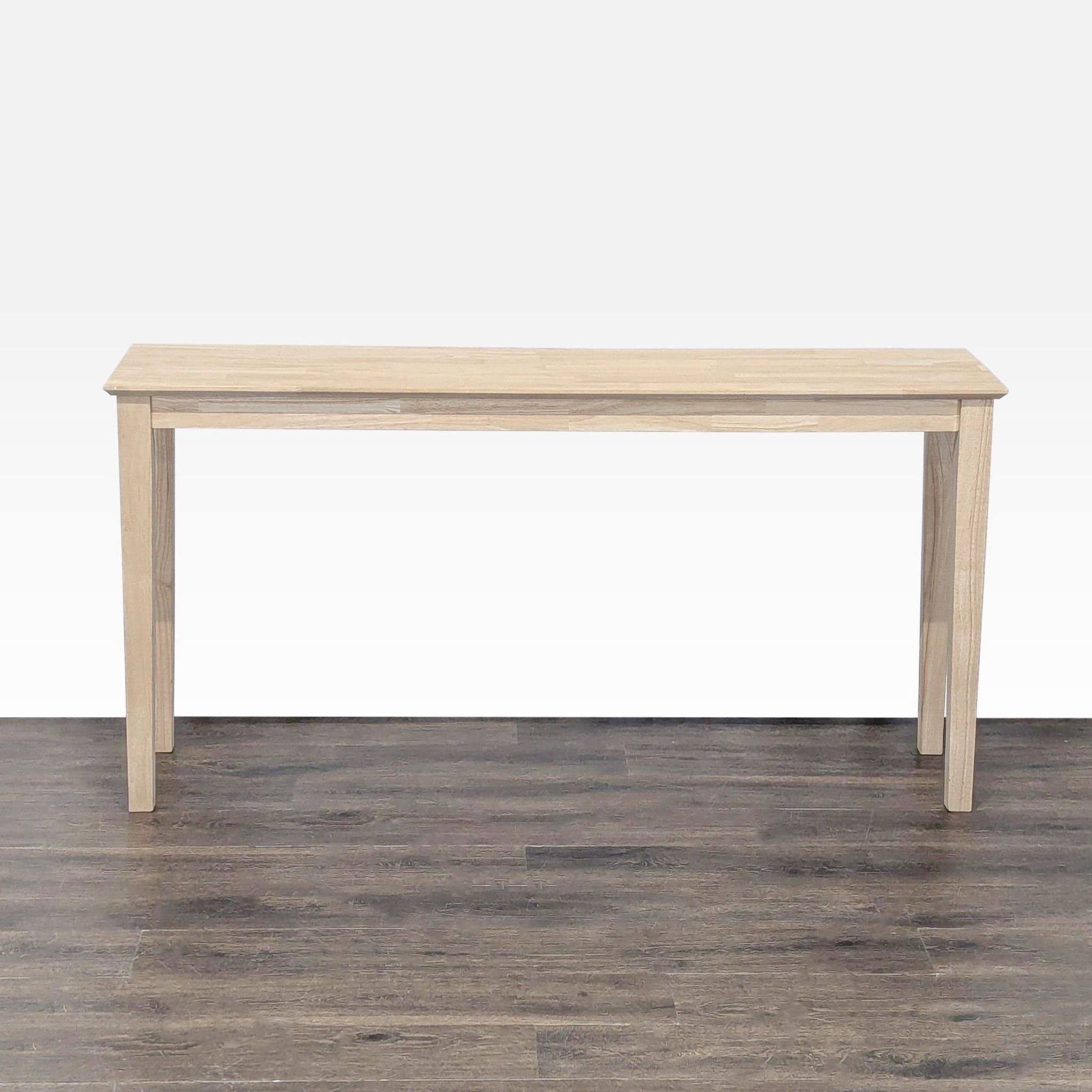 Gracie Oaks Jaier Solid Wood Console Table - Image 1