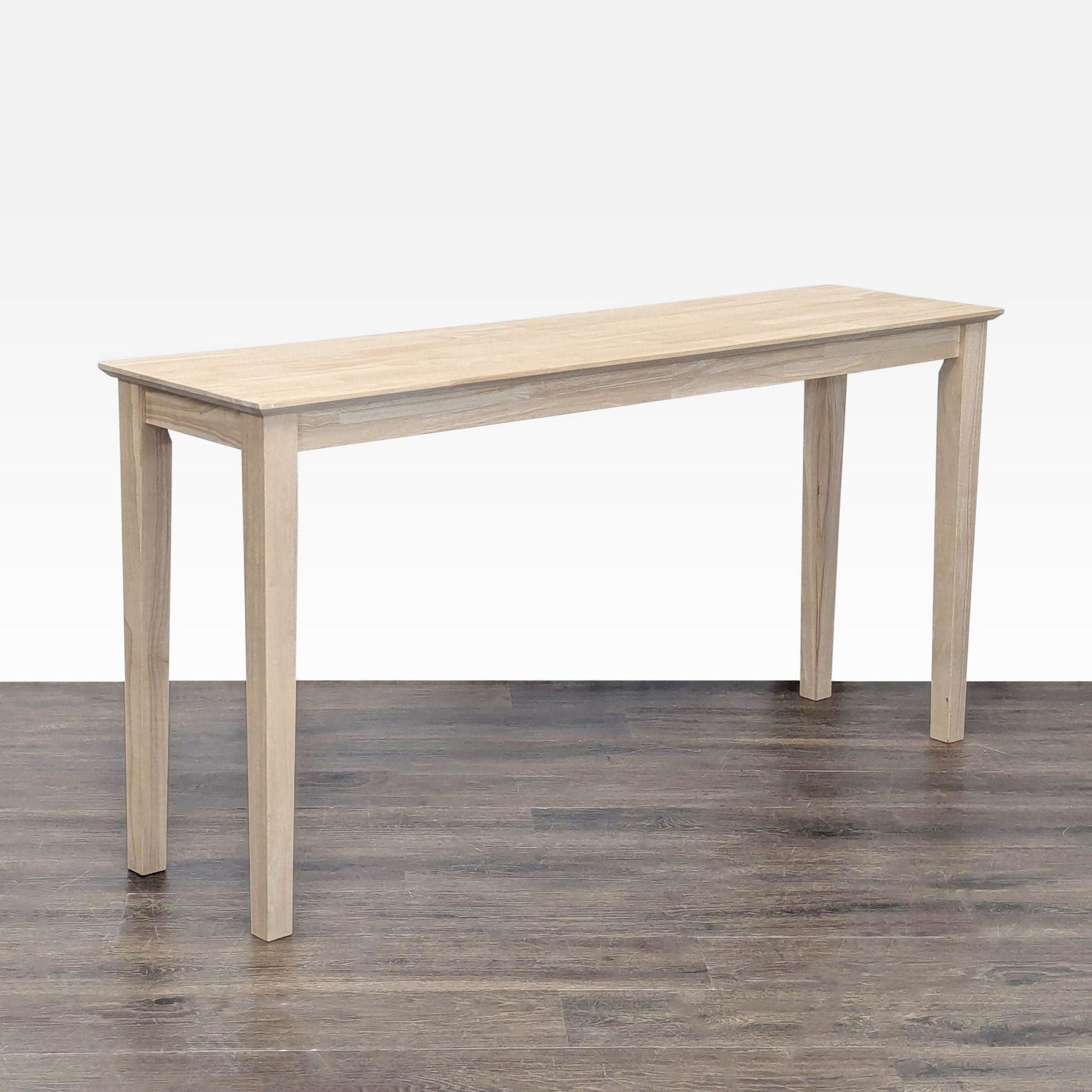 Gracie Oaks Jaier Solid Wood Console Table - Thumbnail 2