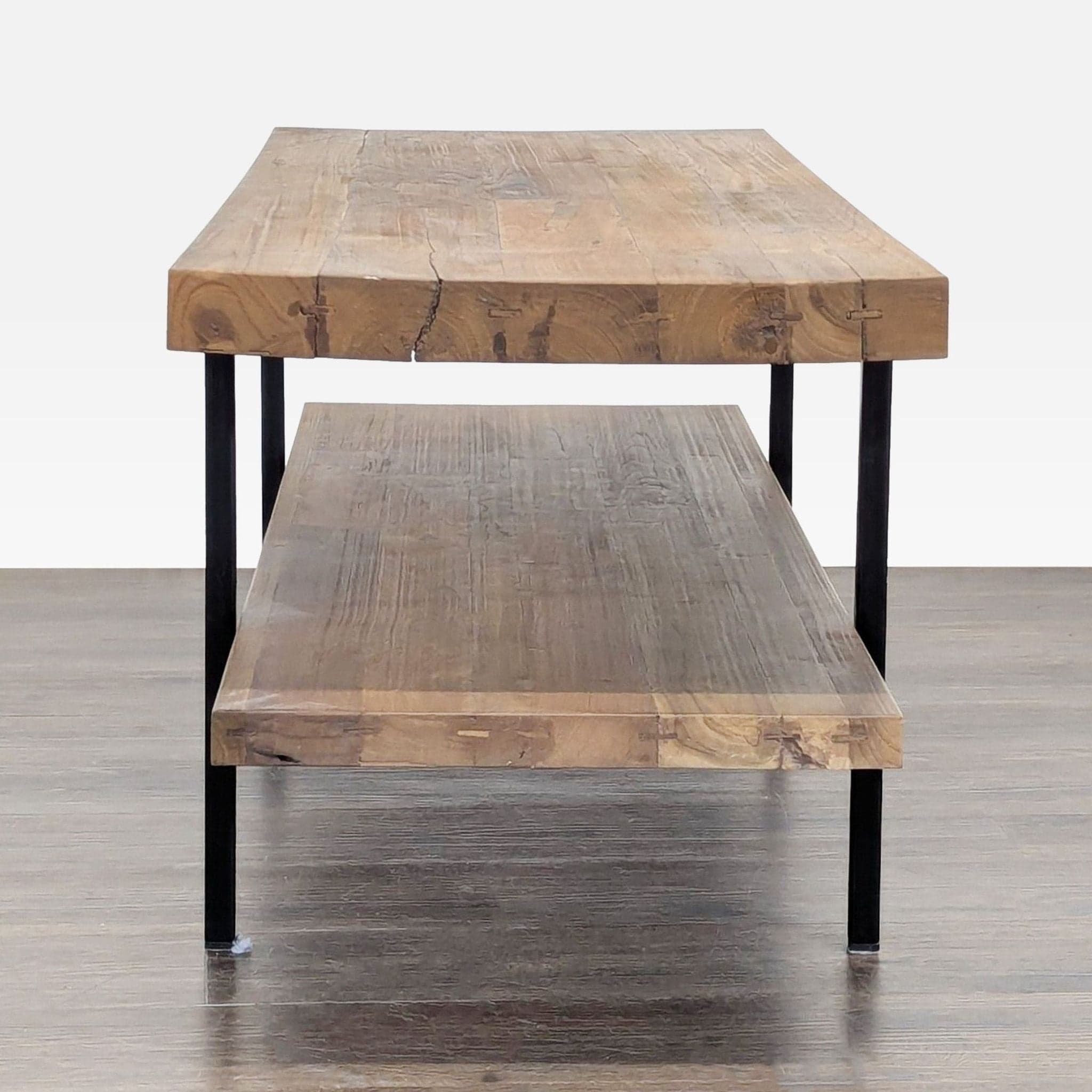 EQ3 Reclaimed Teak Media Unit - Thumbnail 2