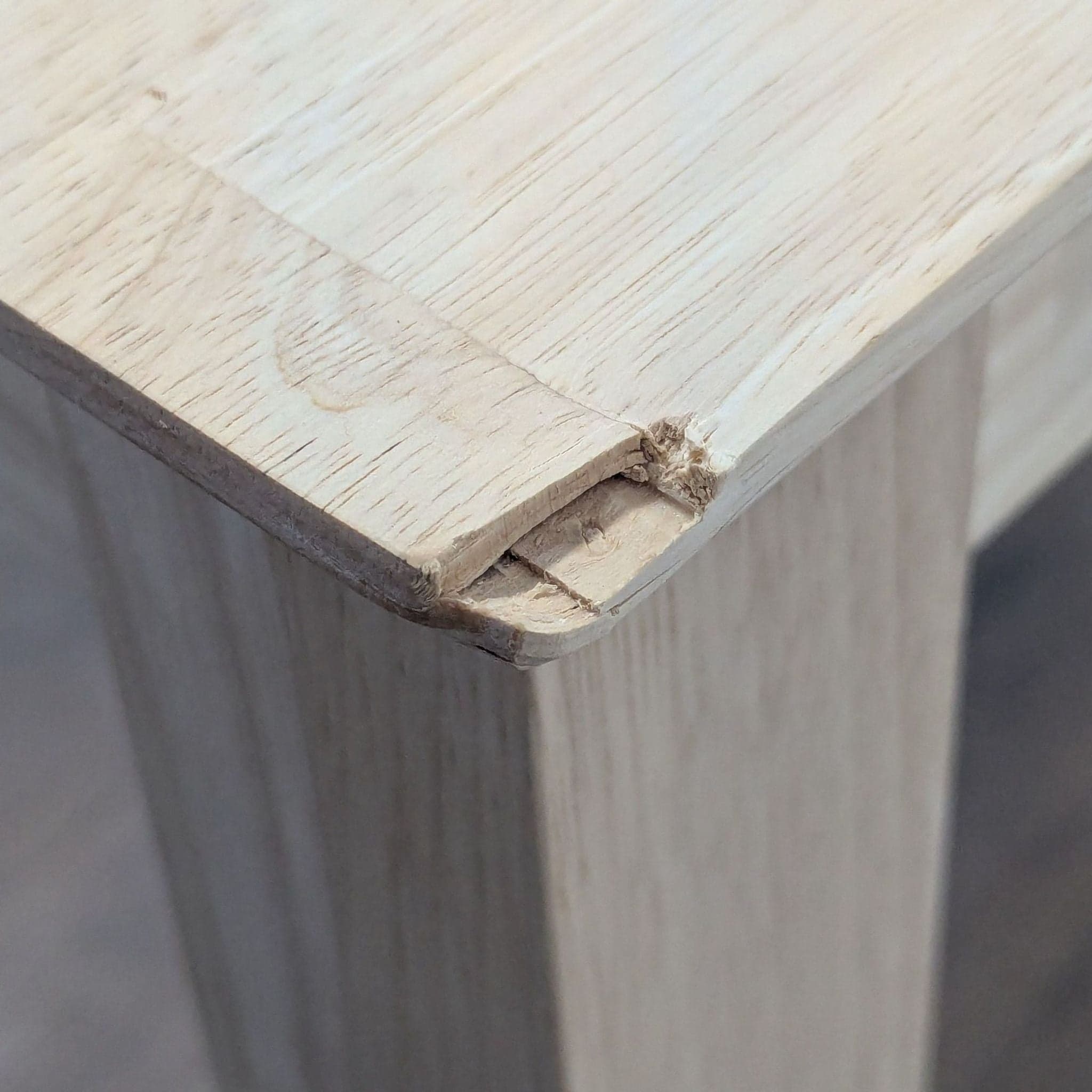 Gracie Oaks Jaier Unfinished Solid Wood Console Table - Thumbnail 8