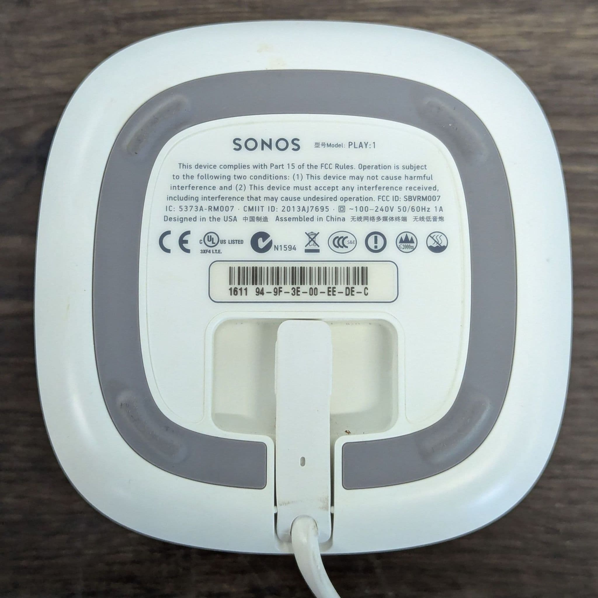 Sonos Play1 Speaker Working - Thumbnail 3