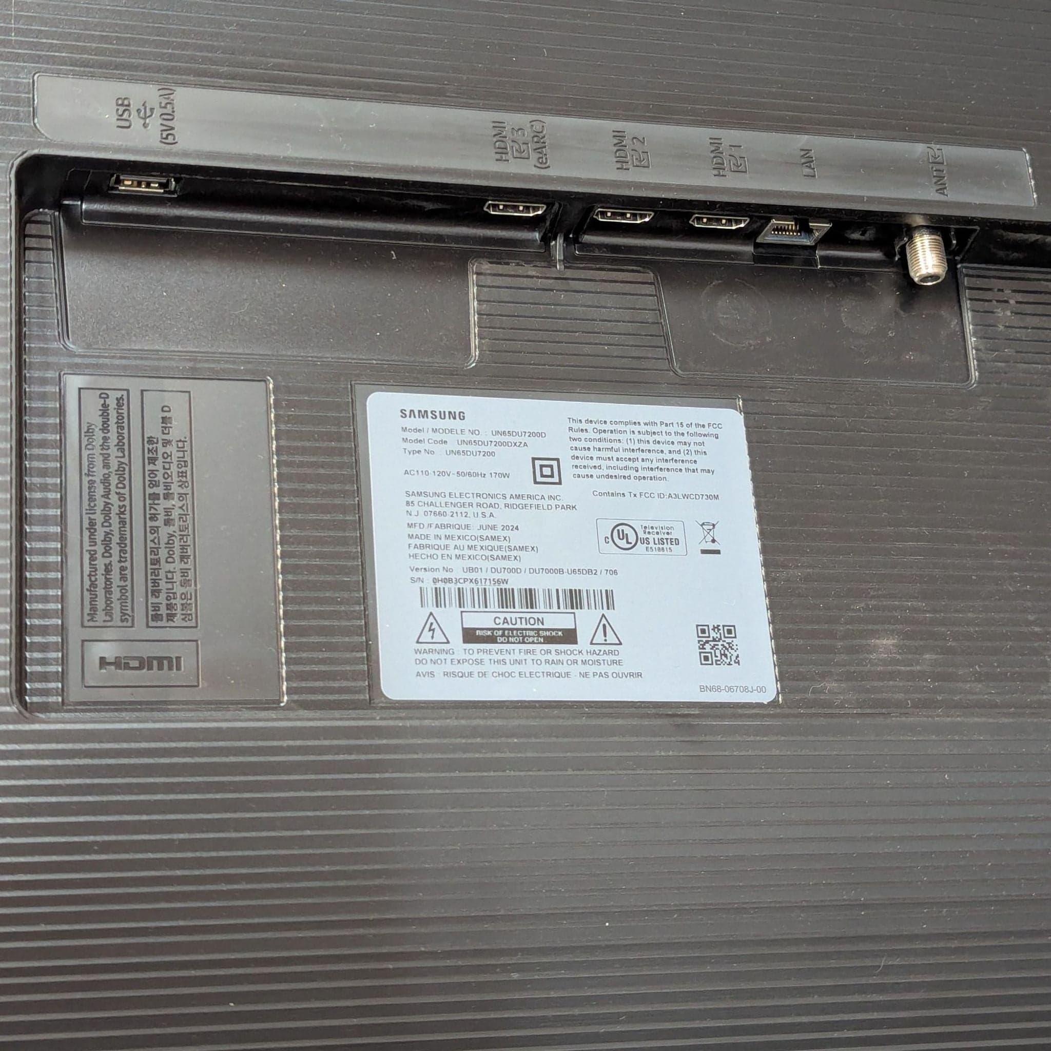 Samsung 65" Smart TV - 4K UHD LED with Streaming Apps - Thumbnail 5