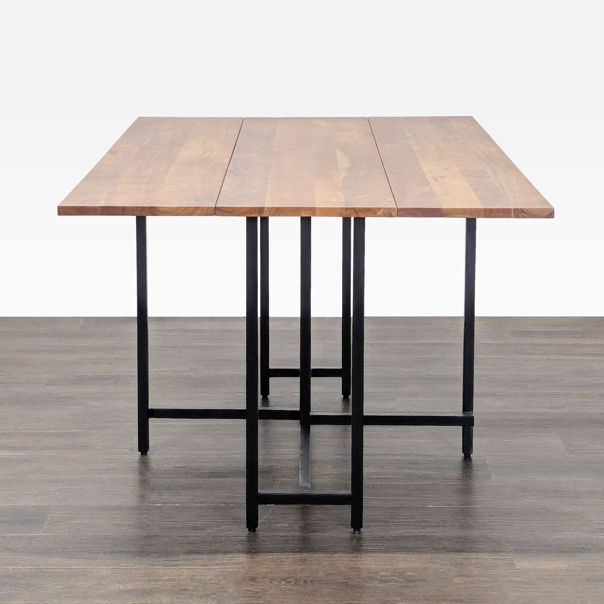 Crate & Barrel Origami Drop Leaf Dining Table - Thumbnail 8