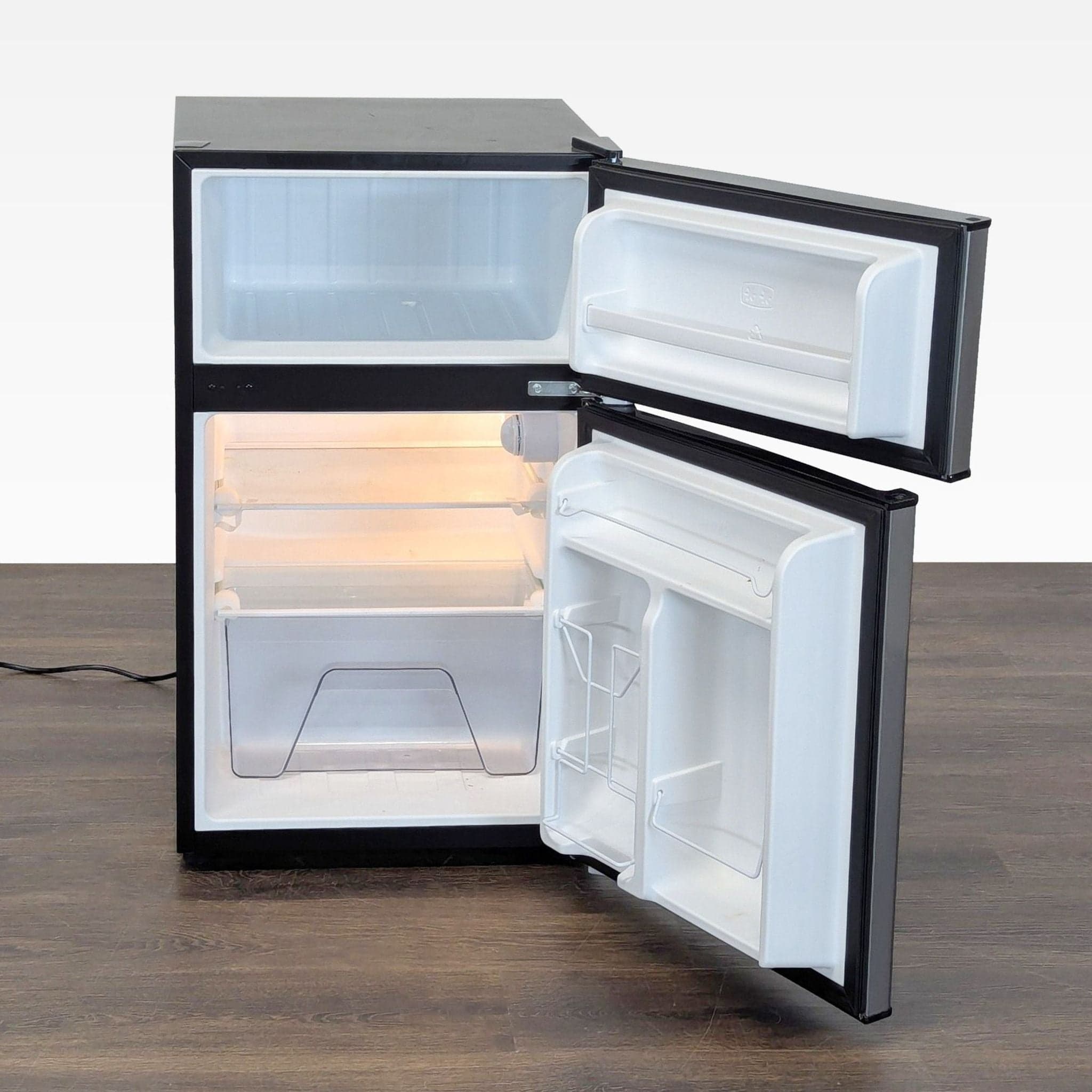 Whirlpool Compact Double Door Mini Refrigerator - Silver - Thumbnail 2