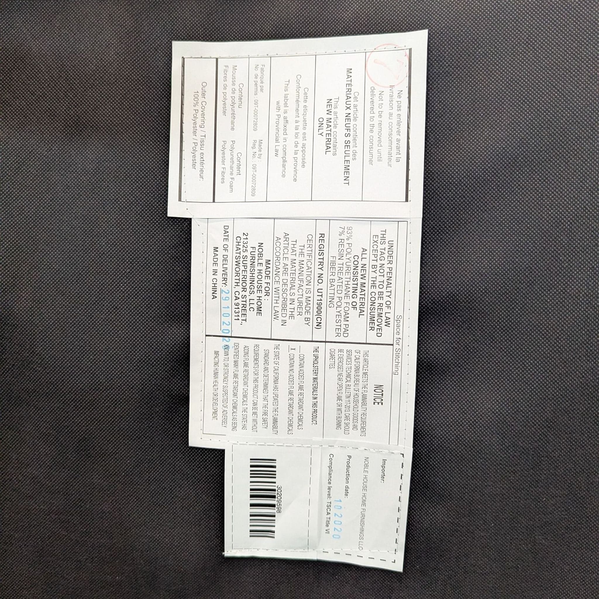 Noble House Home Tufted Gray Velvet Lounge Chaise - Thumbnail 6