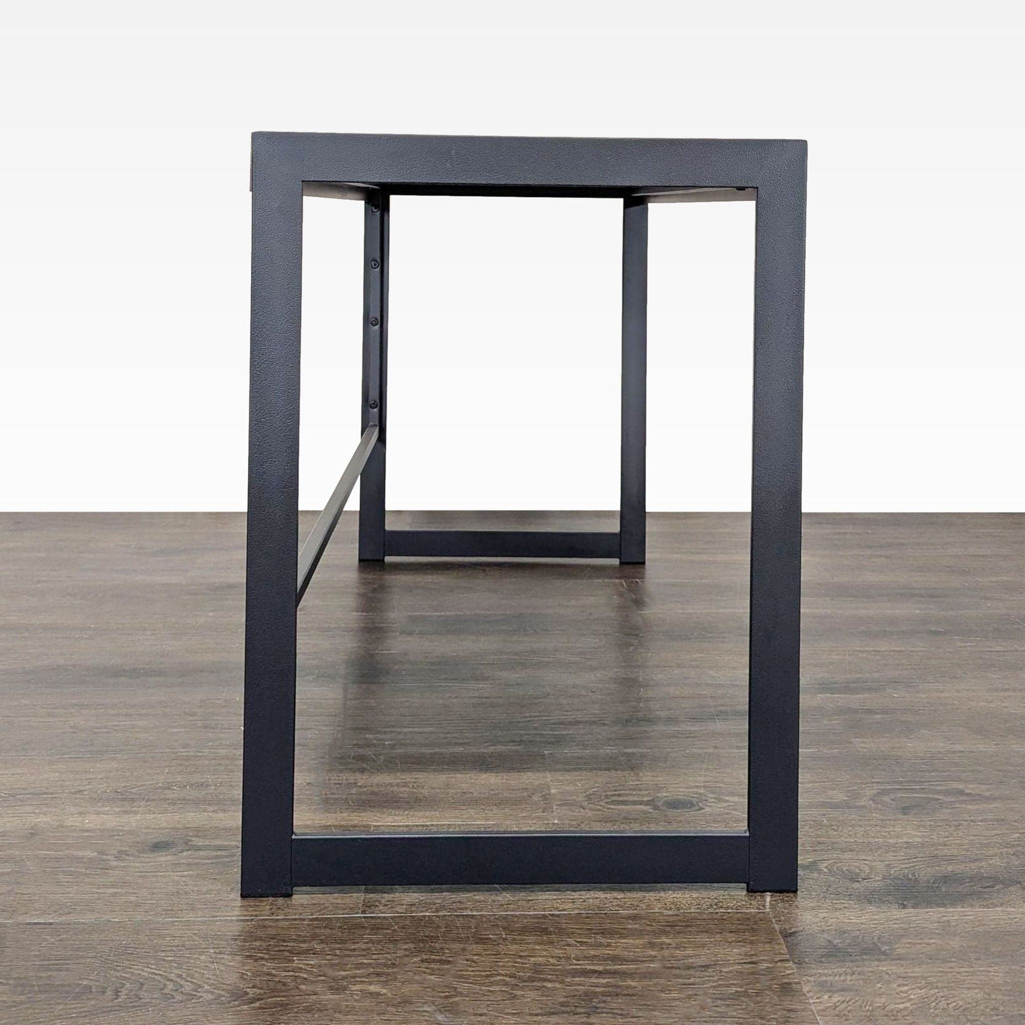 Coaster Estrella Modern Industrial Writing Desk with Rustic Wood Top and Metal Frame - Thumbnail 3