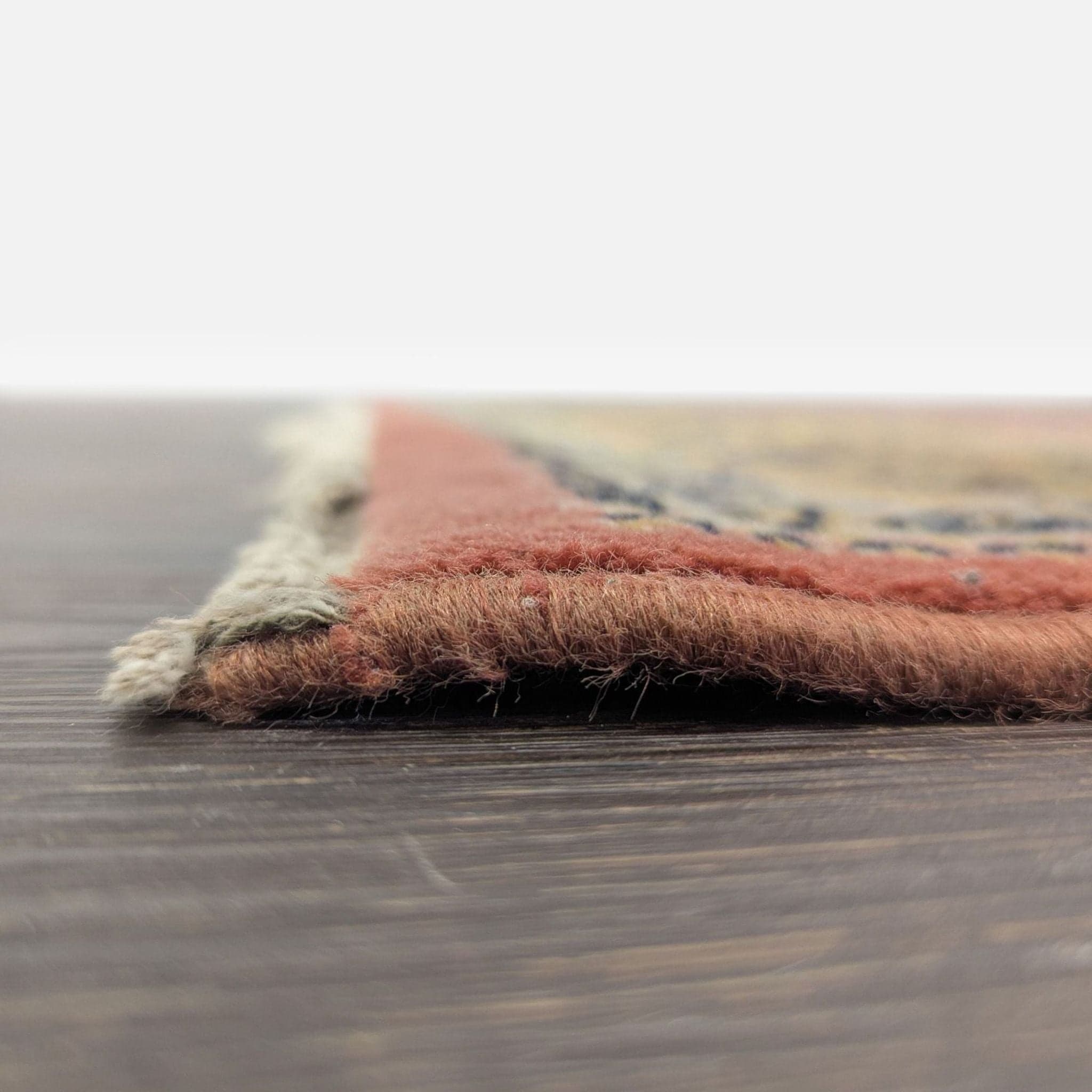 Couristan 10x6.5 Traditional Persian-Style Area Rug with Detailed Border, Red/Gold - Thumbnail 4