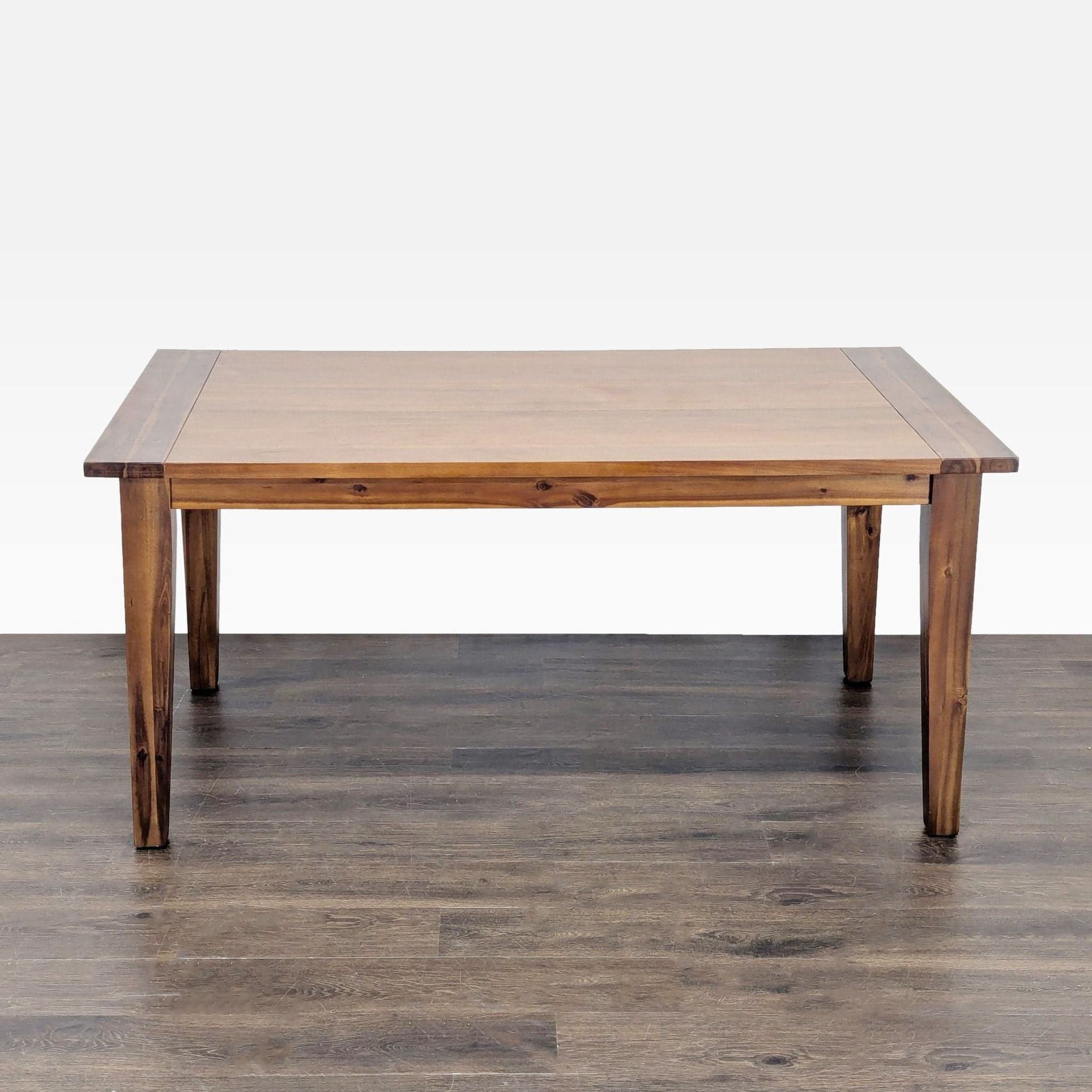 Terrace Living Company 6-Piece Wooden Dining Set with Bench and Cushioned Seats - Thumbnail 3