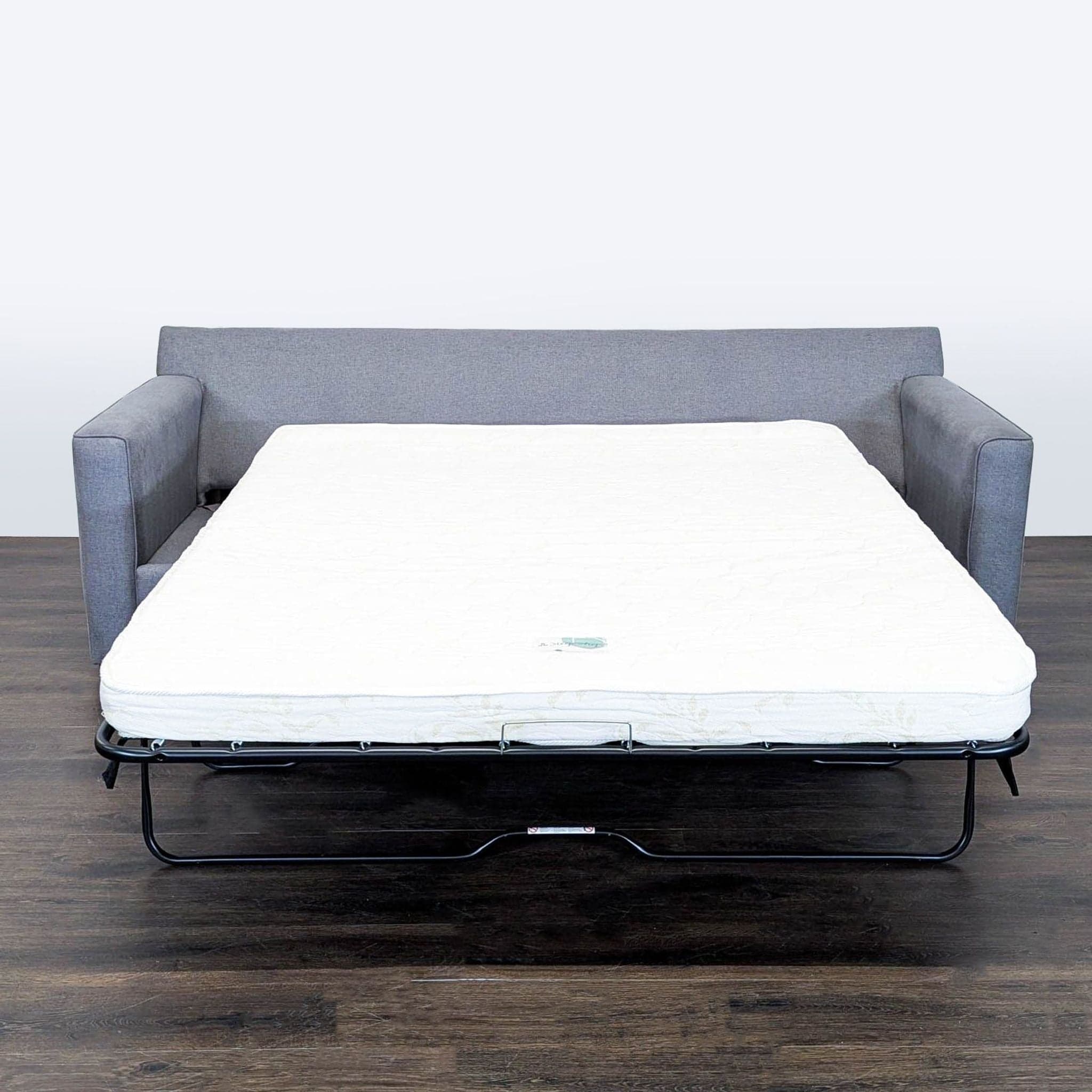 Jonathan Louis Gray Sectional Sleeper Sofa with Right Chaise - Thumbnail 2