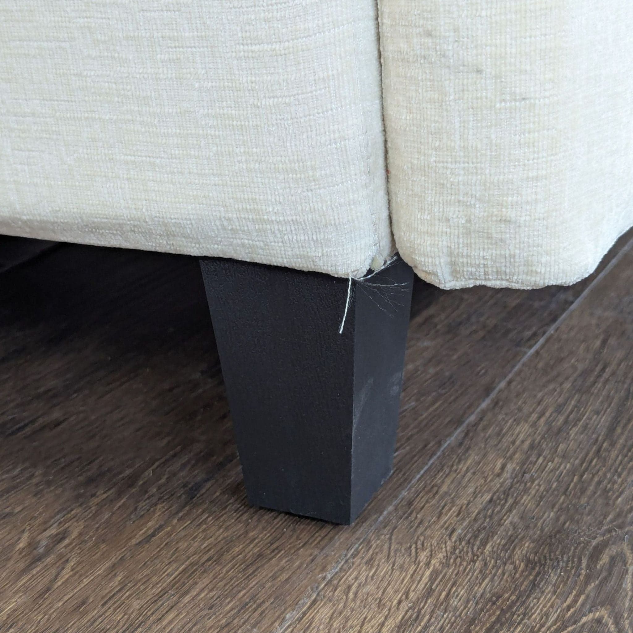 Modern Beige 3-Seat Sectional Sofa with Chaise and Cushions - Thumbnail 8