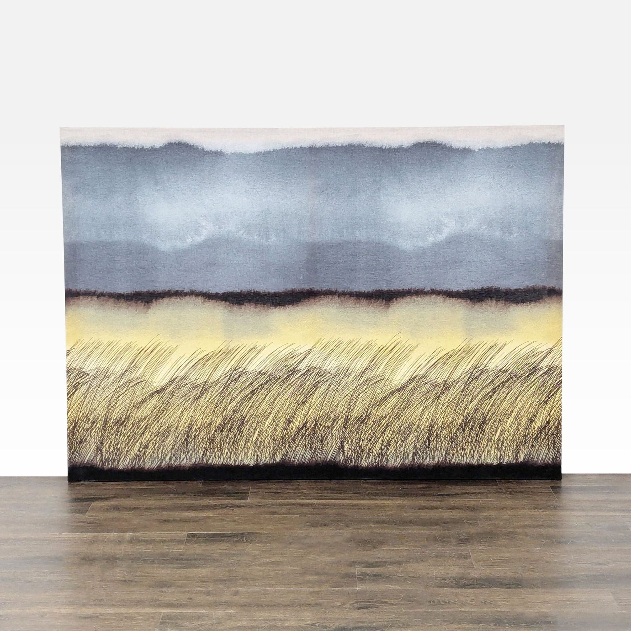 Large Framed Marimekko Textile Art – Kuuskajaskari Design - Image 1