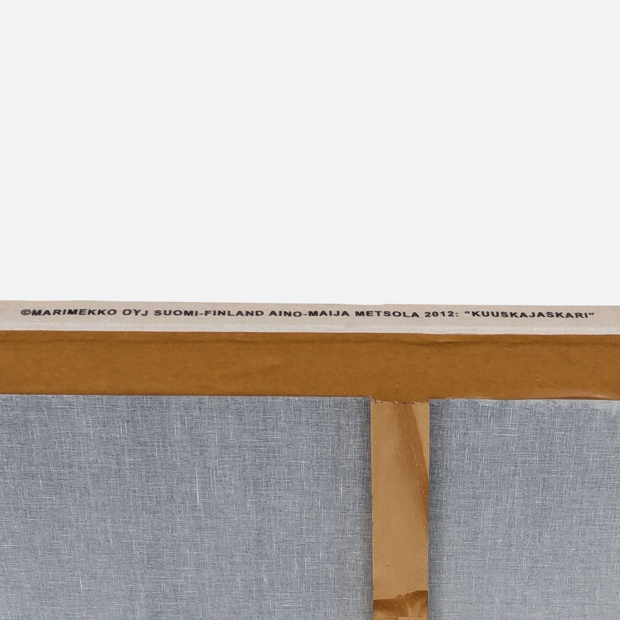 Large Framed Marimekko Textile Art – Kuuskajaskari Design - Thumbnail 6