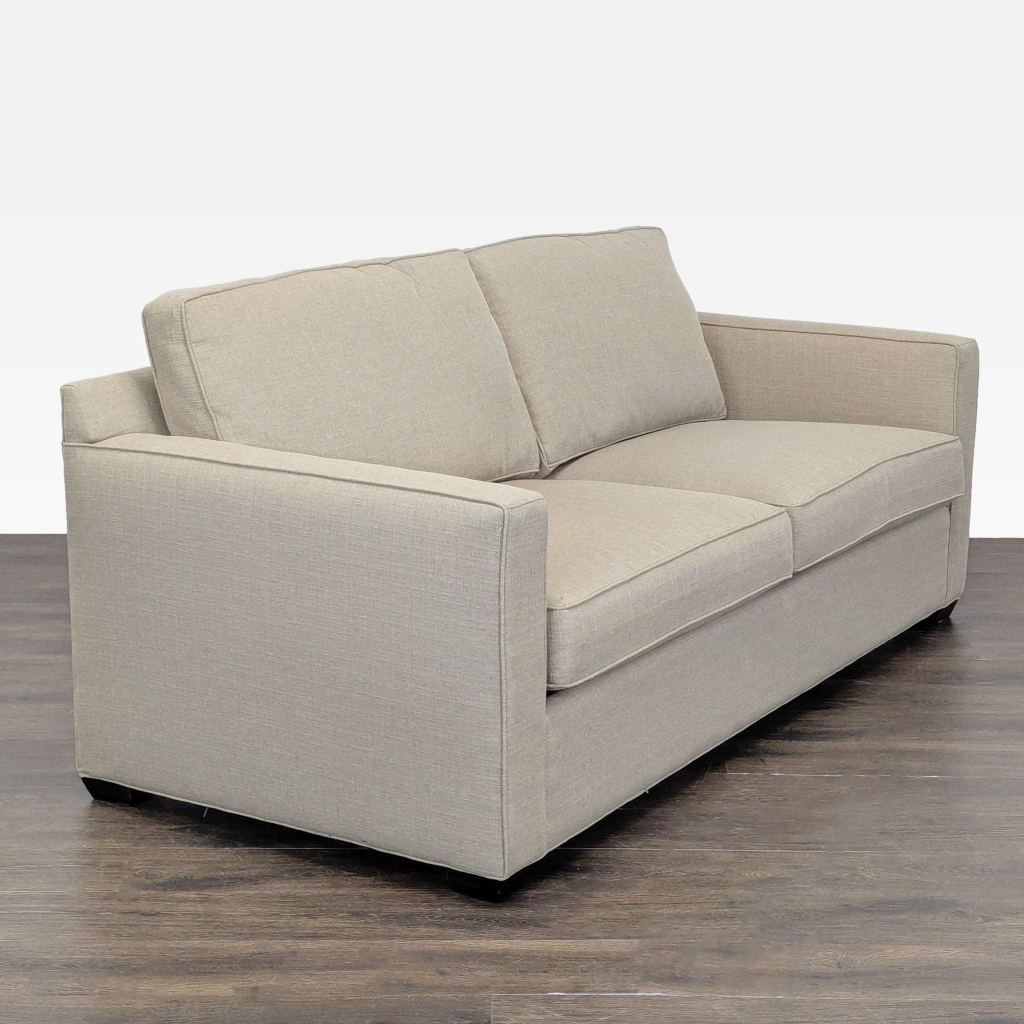 Crate & Barrel Beige Sleeper Sofa – Modern, Comfortable, and Versatile - Thumbnail 8