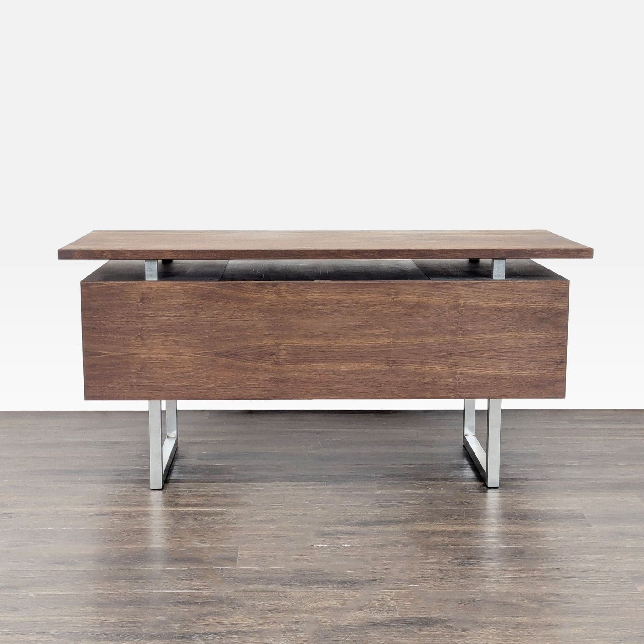 Crate and Barrel Clybourn Modern Executive Desk - Thumbnail 4