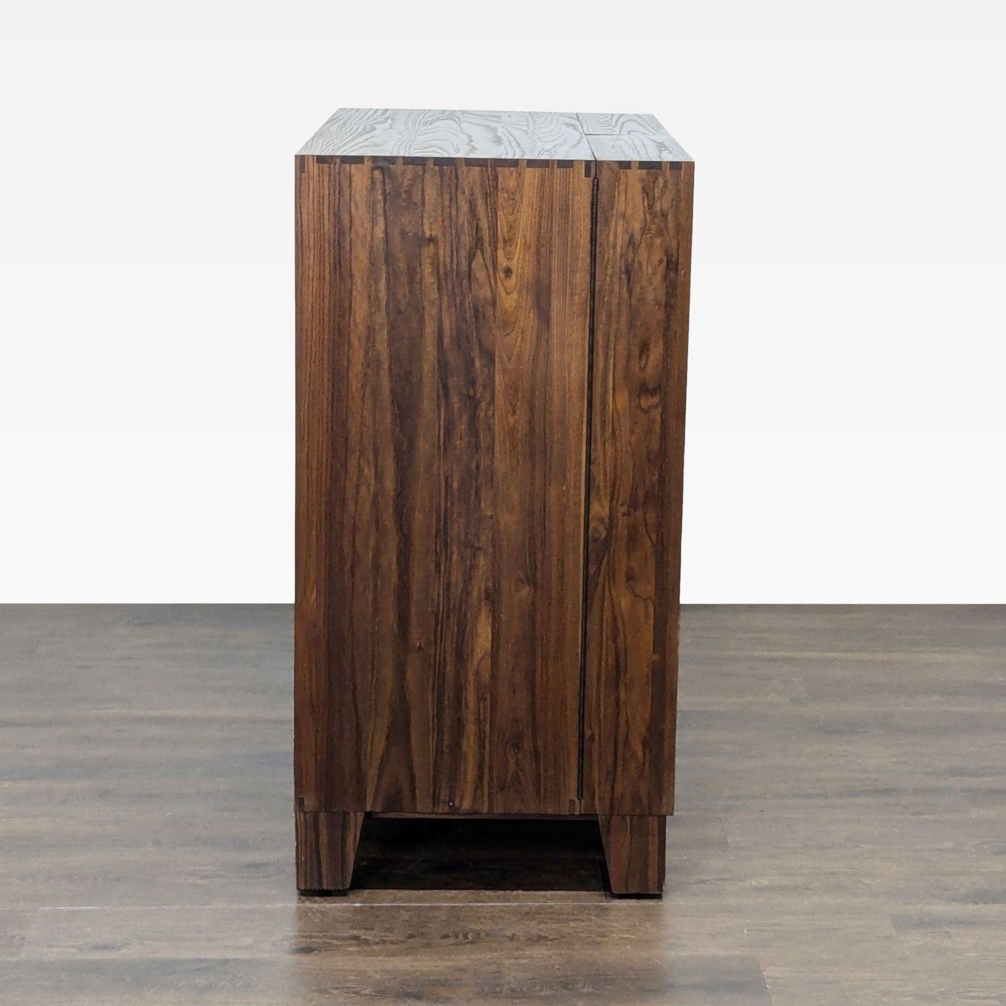 Crate & Barrel Marin Shiitake Bar Cabinet - Thumbnail 4
