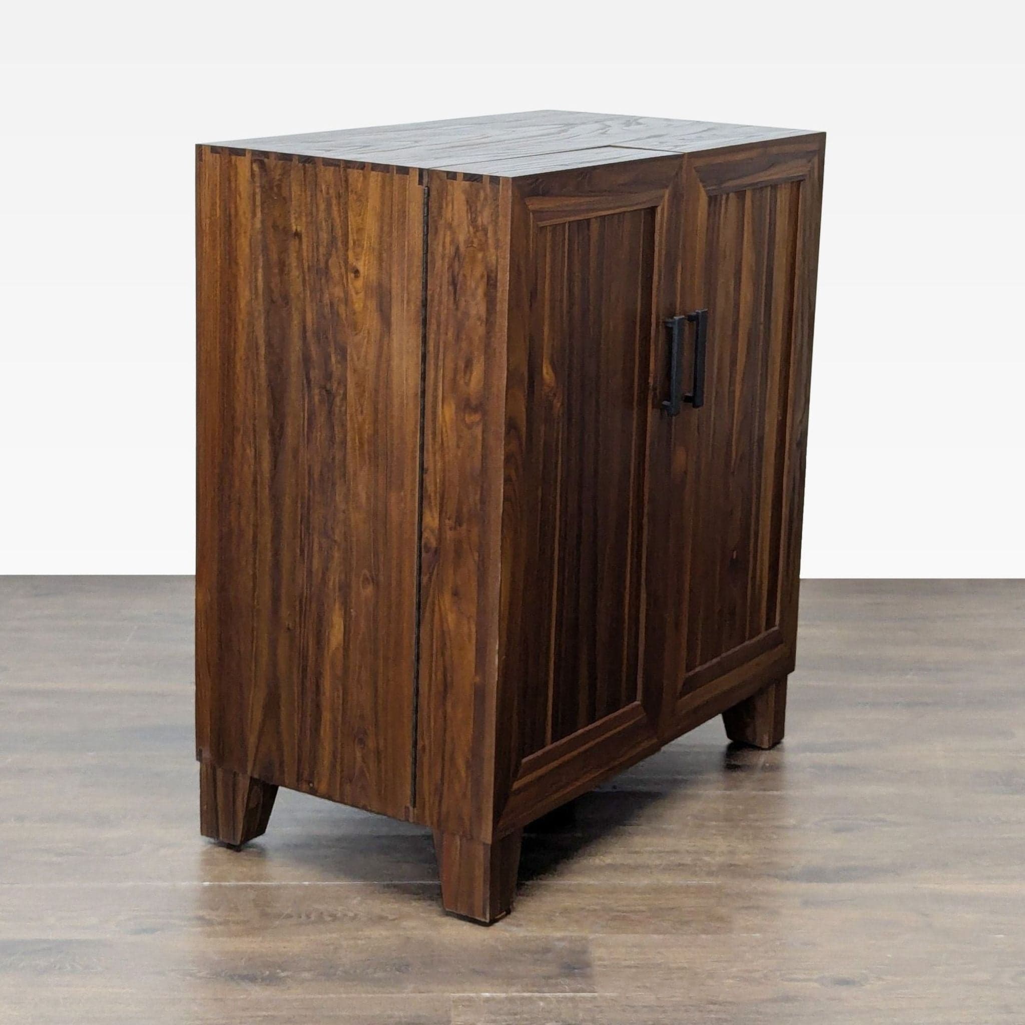 Crate & Barrel Marin Shiitake Bar Cabinet - Thumbnail 3