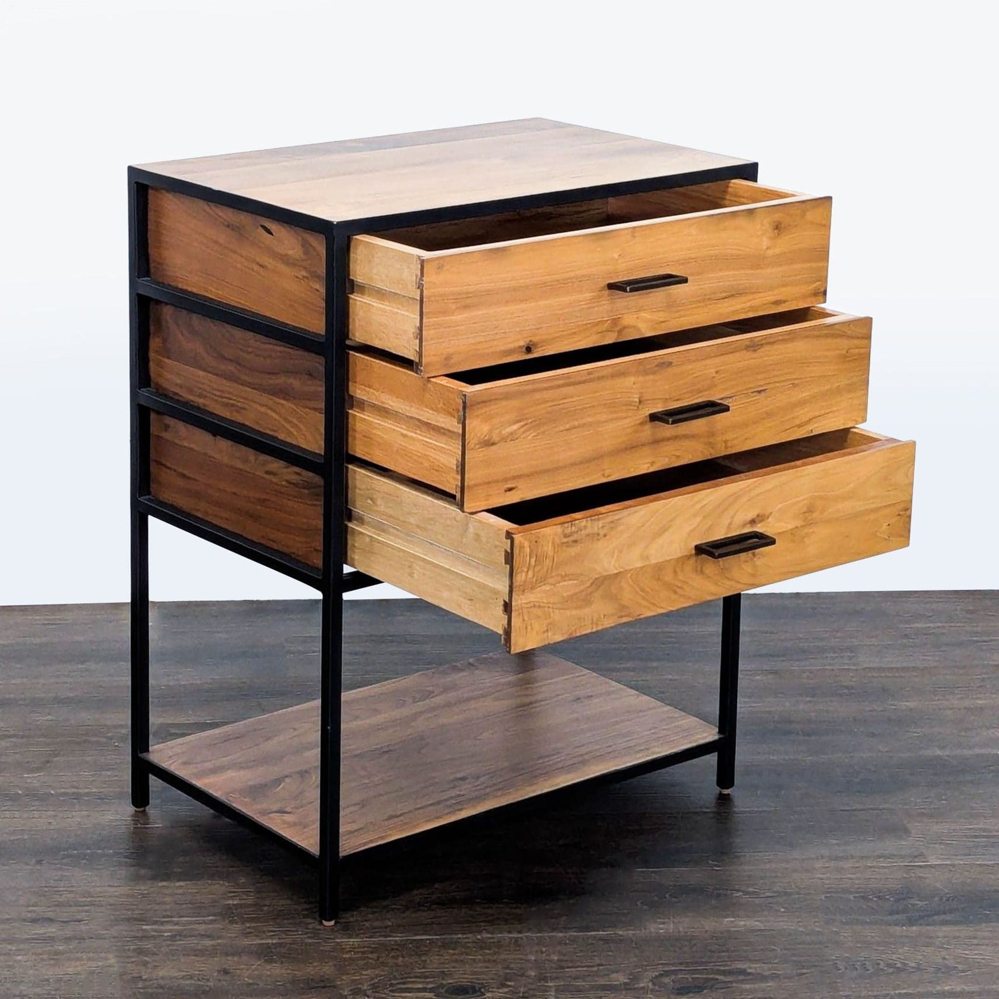 Crate & Barrel Knox Low Storage Bookcase - Thumbnail 2