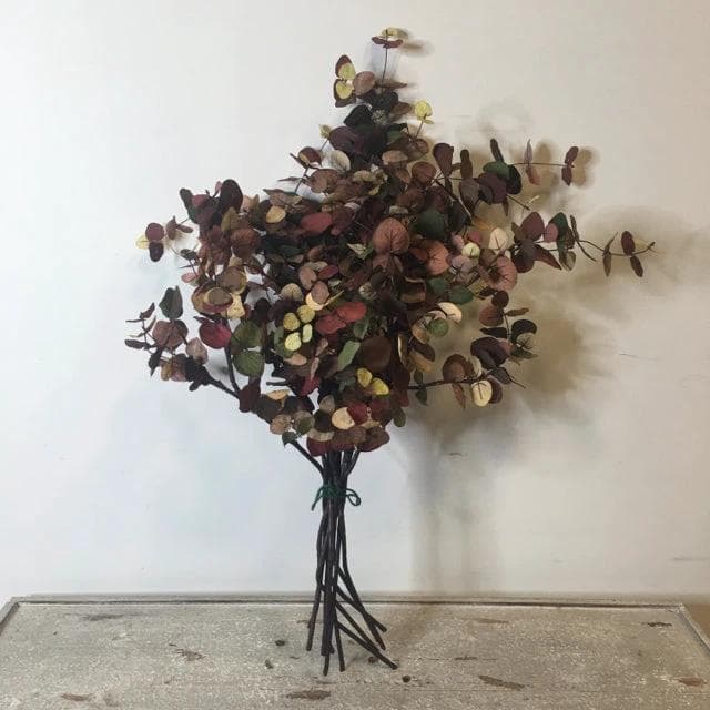 Bundle of Red, Green and White Leaves - Image 1