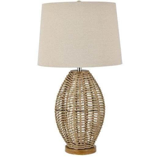 *NEW* Paxton Woven Table Lamp - Image 1