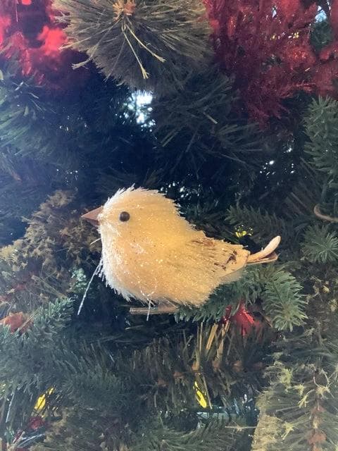 Little White Sparkle Bird - Image 1