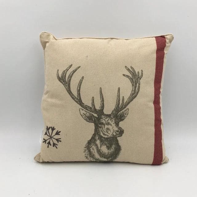 *NEW* Holiday Deer Pillow - Image 1