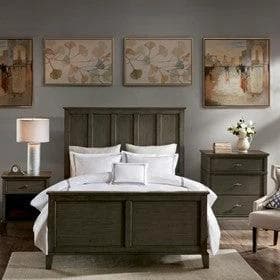 *NEW* King Grey Yardley Bed - Image 1