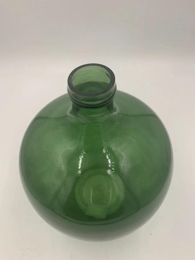*NEW* Vintage Reproduction Green Glass Bottle/Large - Thumbnail 2