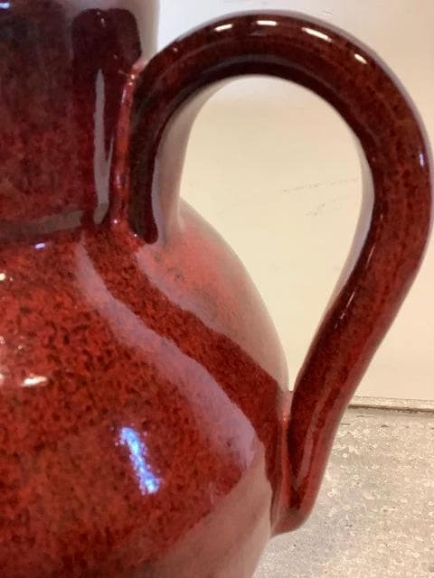 Red Pitcher Vase - Thumbnail 3