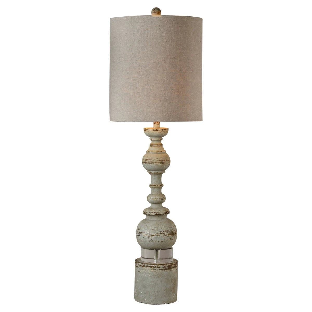 *NEW* Elise Buffet Lamp/Grey - Image 1