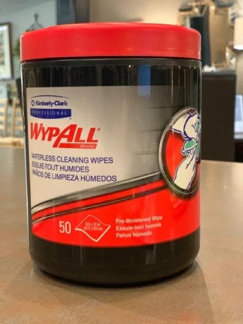 WypAll Waterless Cleaning Wipes 50 ct - Image 1