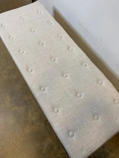 *NEW* Mabel Bench in Cotton Boll - Thumbnail 2