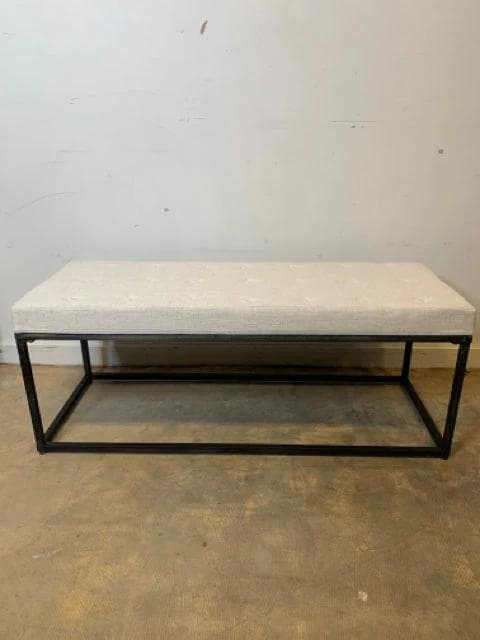 *NEW* Mabel Bench in Cotton Boll - Thumbnail 3