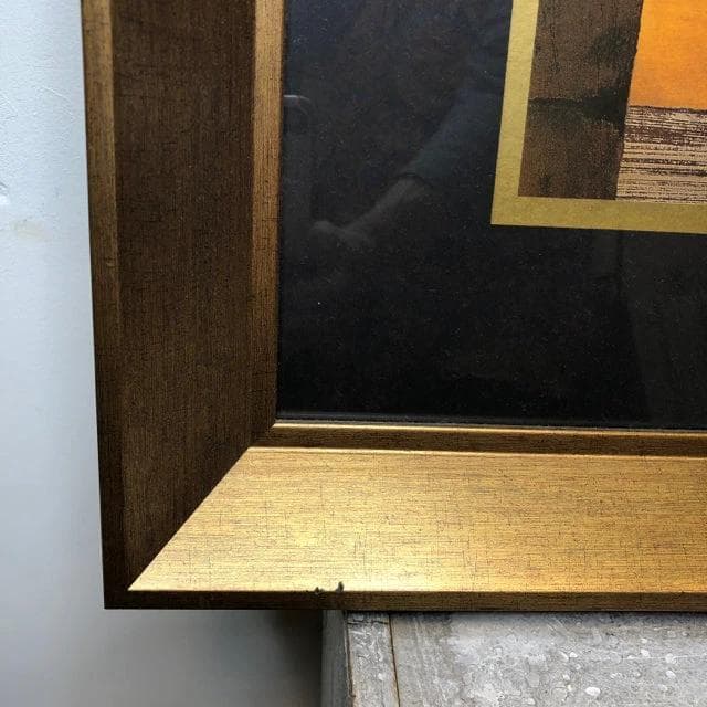 Asian Style Print in Wood Frame - Thumbnail 4