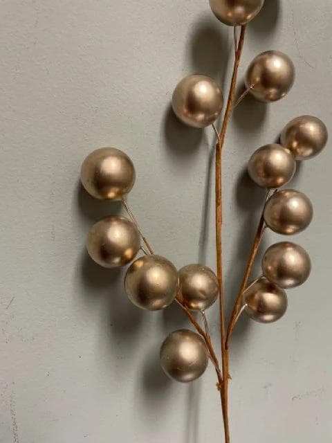 Gold Ball Sprig - Thumbnail 2