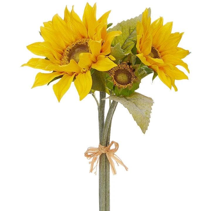 *NEW* 16" Real Touch Sunflower Bouquet - Image 1