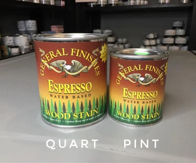 Water Based Stain Espresso - Quart - Image 1