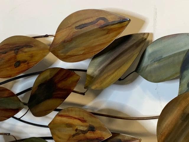 Metal Leaf Wall Decor - Thumbnail 2