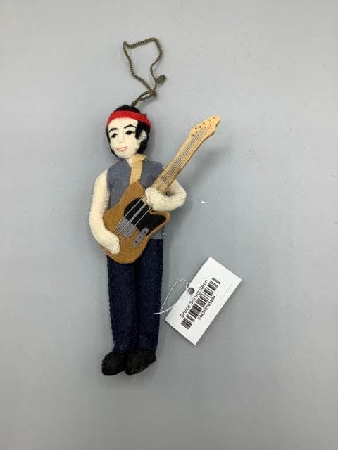 *NEW* Bruce Springsteen Felt Ornament - Image 1