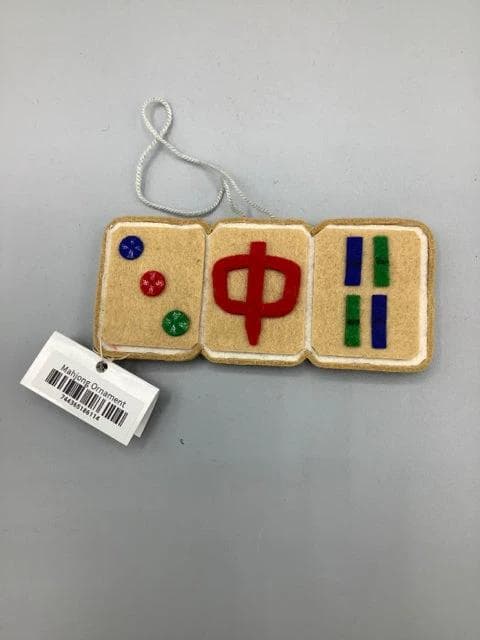 *NEW* Mahjong Felt Ornament - Image 1