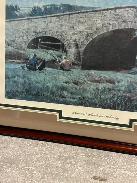 Paul & Tate National Road Humpbridge Framed Print By Malcolm Parcell - Thumbnail 2