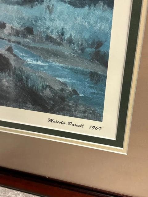 Paul & Tate National Road Humpbridge Framed Print By Malcolm Parcell - Thumbnail 3