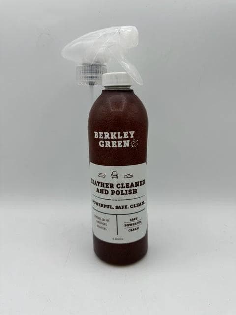 *NEW* Berkley Green Leather Cleaner and Polish - Image 1