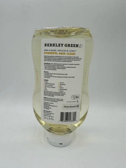 *NEW* Berkley Green Eco Dish Soap, Lemon Blossom - Thumbnail 2