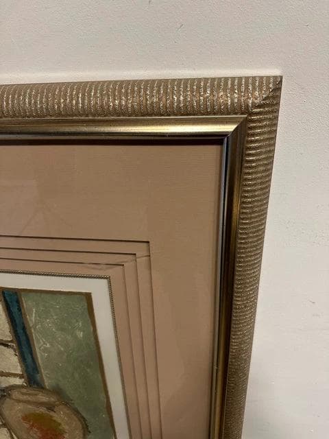 Kinder-Harris "Elegance" Matted And Framed Empty Vase Print - Default Title / 56"L 37"W - Thumbnail 3
