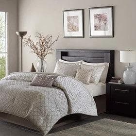 *NEW* Biloxi King 7 Piece Comforter Set - Image 1