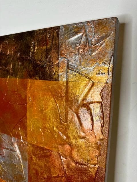 Japoole Original Art Coppers On Canvas - Thumbnail 2