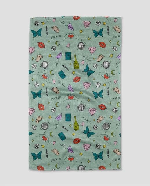 *NEW* Geometry Mother Tea Towel - Image 1