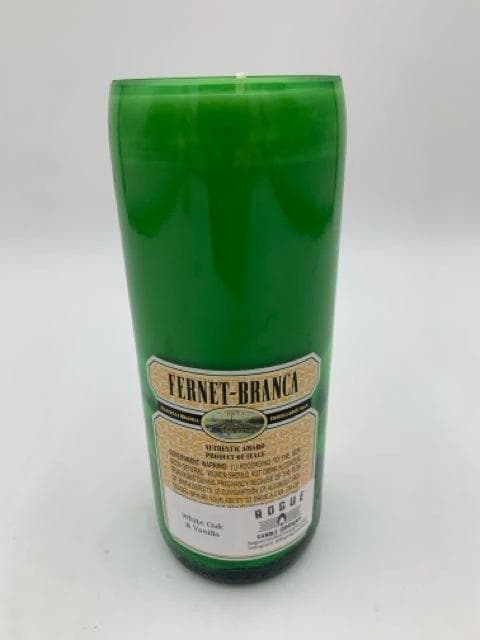 Liquor Bottle Soy Candle -Fernet-Branca - Thumbnail 2